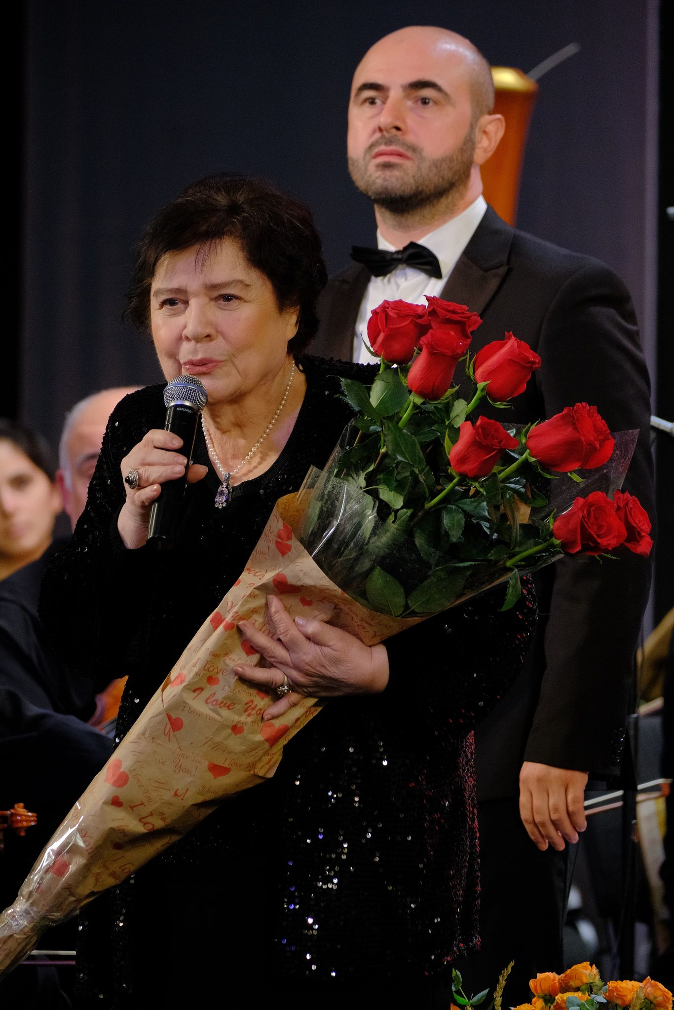 80 წლის საიუბილეო საღამო. ო. ჯორჯიკია, ნ. გაბუნია