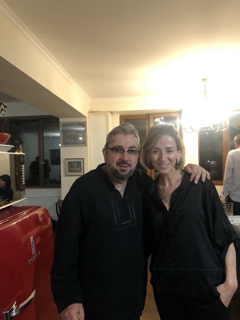 ნათია დიასამიძე კოლეგასთან ერთად
