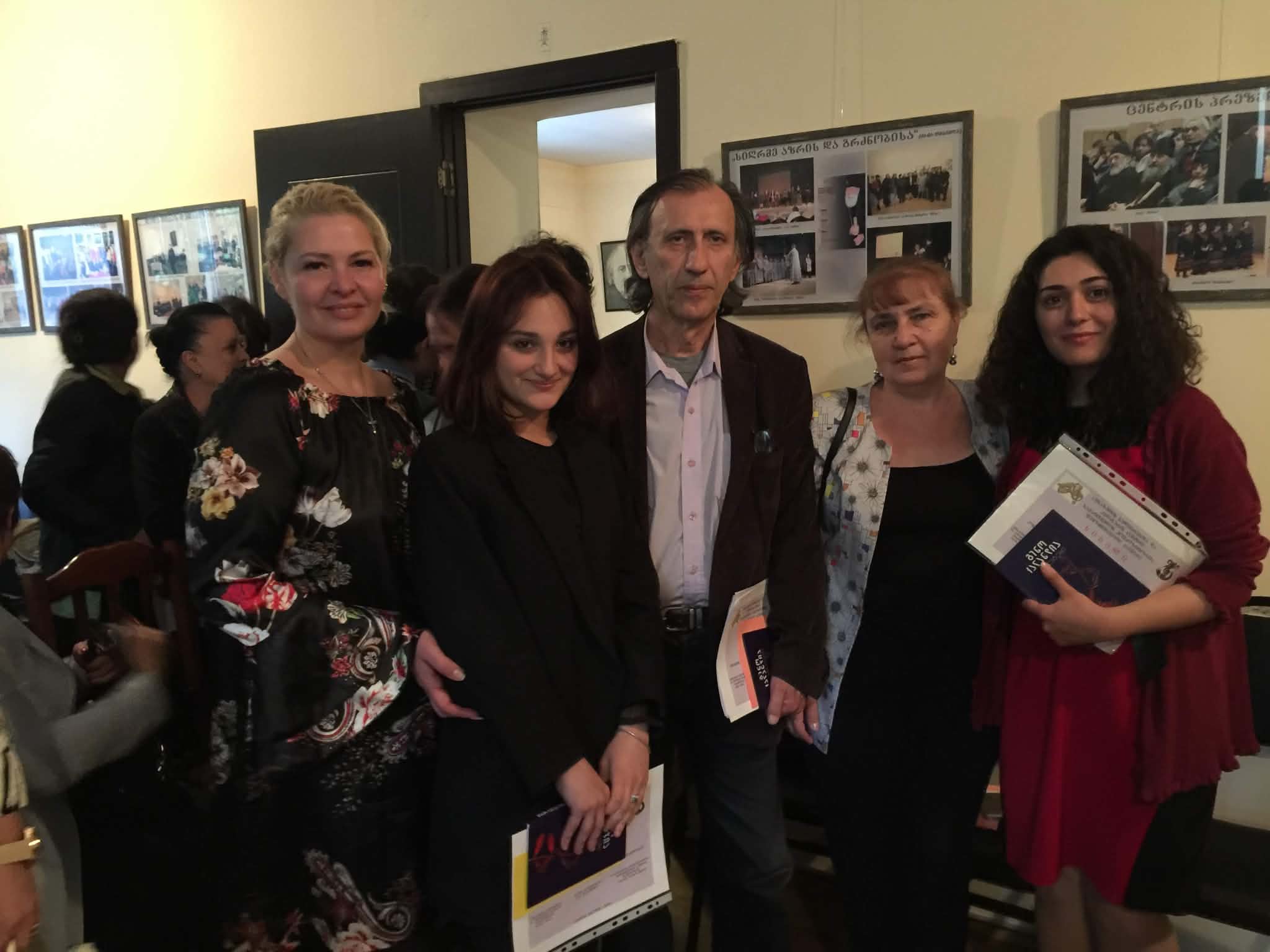 პროფესორ გიორგი შავერზაშვილთან ერთად (პედაგოგი)